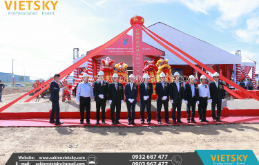 Công ty tổ chức lễ khởi công giá rẻ tại KCN Đông Anh, Hà Nội
