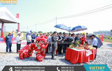 Công ty tổ chức lễ khởi công giá rẻ tại Hà Tĩnh