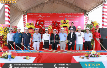 Công ty tổ chức lễ khởi công giá rẻ tại KCN Vĩnh Hiệp, Bình Dương