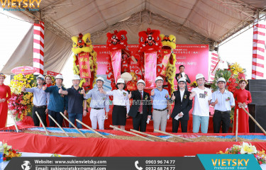 Công ty tổ chức lễ khởi công giá rẻ tại KCN Thịnh Long, Nam Định