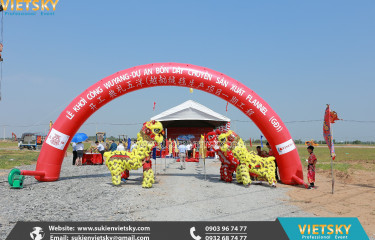 Công ty tổ chức lễ khởi công giá rẻ tại KCN Tinh Phong, Quảng Ngãi