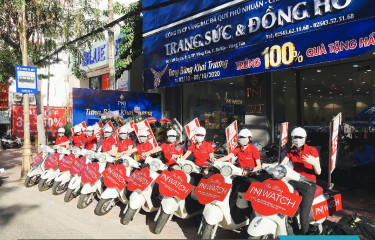 Tổ chức chạy roadshow xe máy chuyên nghiệp tại Vũng Tàu | Lễ khai trương cửa hàng trang sức đồng hồ 