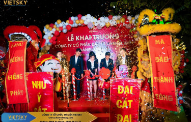 Tổ chức lễ khai trương tại Bình Phước | Khai trương công ty đầu tư phát triển Hoàng Long Hải