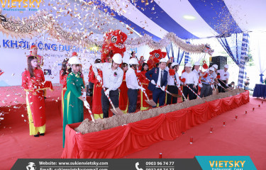 Dịch vụ tổ chức lễ khởi công giá rẻ tại Bình Định