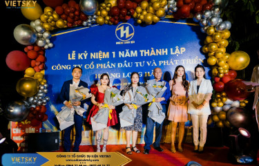 Tổ chức lễ kỷ niệm thành giá rẻ lập tại Bình Phước | Lễ Kỷ Niệm Thành Lập CTy Hoàng Long Hải