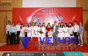 Công ty tổ chức lễ kỷ niệm thành lập chuyên nghiệp tại HCM | Kỷ niệm thành lập công ty Việt Hàn