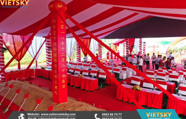 Công ty tổ chức lễ khởi công giá rẻ tại KCN Gia Bình,Bắc Ninh 