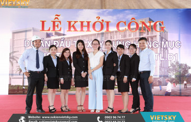Công ty tổ chức lễ khởi công giá rẻ tại KCN Nam Cấm, Nghệ An