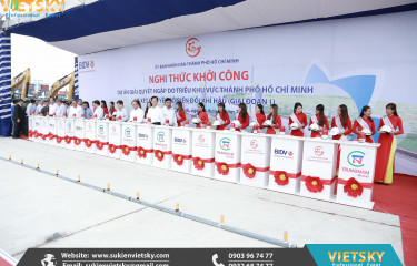 Công ty tổ chức lễ khởi công giá rẻ tại KCN Cẩm Khê, Phú Thọ
