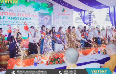 Công ty tổ chức lễ khởi công giá rẻ tại KCN Đông Hồi, Nghệ An