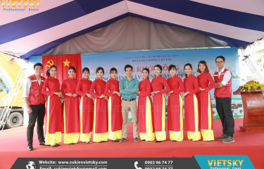 Công ty tổ chức lễ khởi công giá rẻ tại KCN Cà Ná, Ninh Thuận