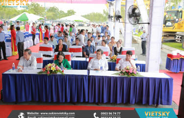 Công ty tổ chức lễ khởi công giá rẻ tại KCN Minh Đức, Hưng Yên