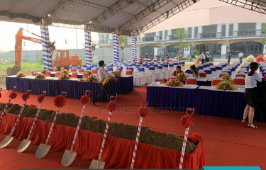 Công ty tổ chức lễ khởi công giá rẻ tại KCN Nhuận Trạch, Hòa Bình