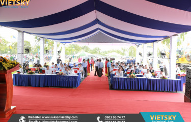 Công ty tổ chức lễ khởi công giá rẻ tại KCN Du Long, Ninh Thuận