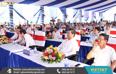 Công ty tổ chức lễ khởi công giá rẻ tại KCN Phú Ninh, Đồng Tháp