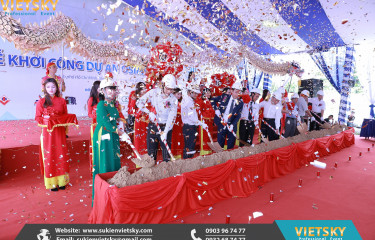 Công ty tổ chức lễ khởi công giá rẻ tại KCN Khánh Phú, Ninh Bình