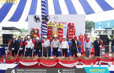 Công ty tổ chức lễ khởi công giá rẻ tại KCN Hoài An , Phú Yên