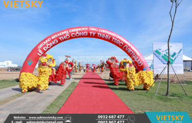 Công ty tổ chức lễ khởi công tại Ninh Thuận