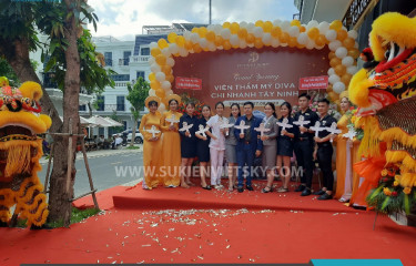 Công ty tổ chức lễ khai trương tại Tây Ninh | Khai Trương Thẩm Mỹ Diva Tây Ninh