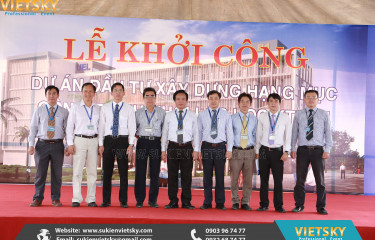 Khởi công | Công ty tổ chức lễ khởi công tại Thái Nguyên