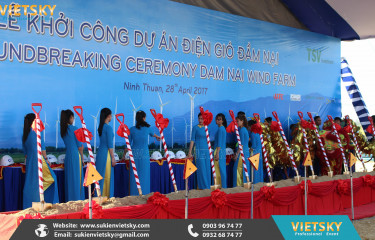 Khởi công | Dịch vụ tổ chức lễ khởi công tại Bình Định