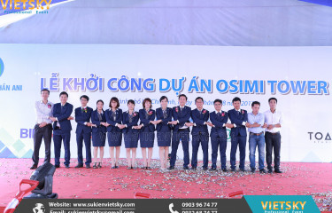 Khởi công | Công ty tổ chức lễ khởi công tại Bình Định